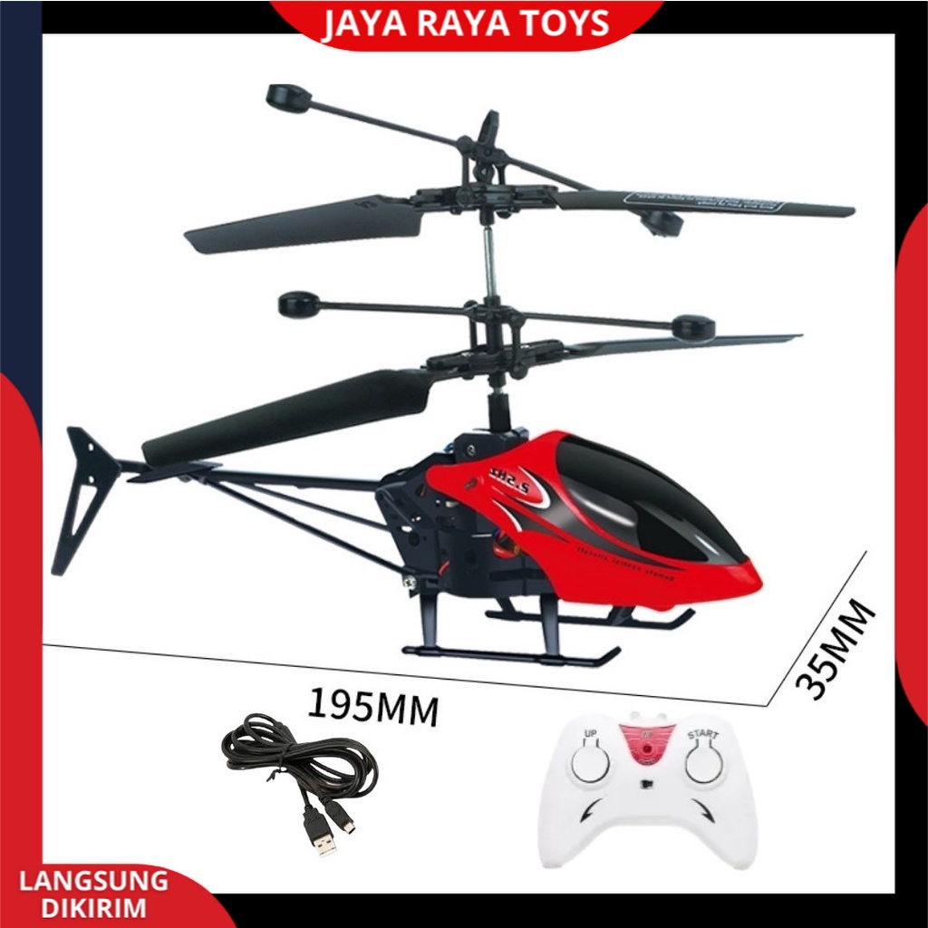 Helicopter Remote Control Mini Quadcoopter Gyro stabil-Flying Mini Drone RC Helicopter batre cas new