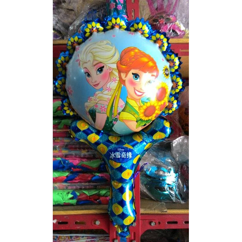 "Balon tongkat frozen ukuran 65 cm"