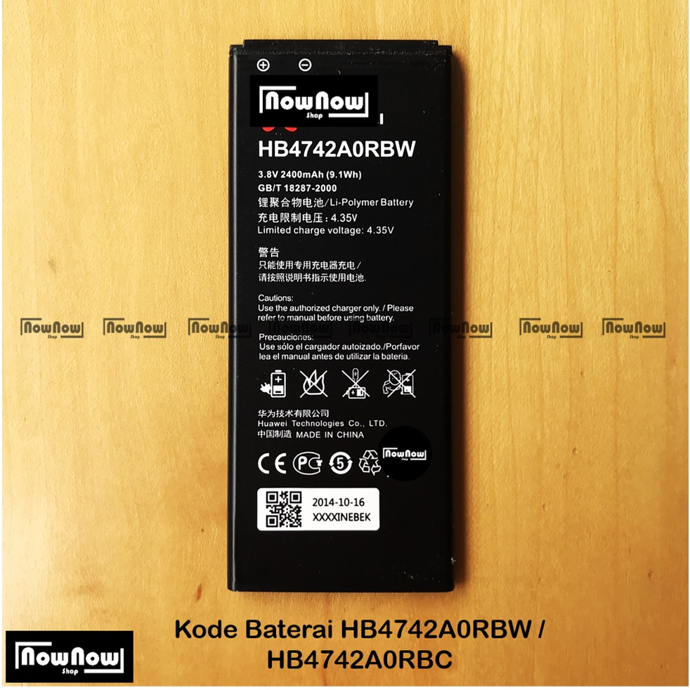 Baterai Honor 3C G730 HB4742A0RBW Batre Batrai Battery HP