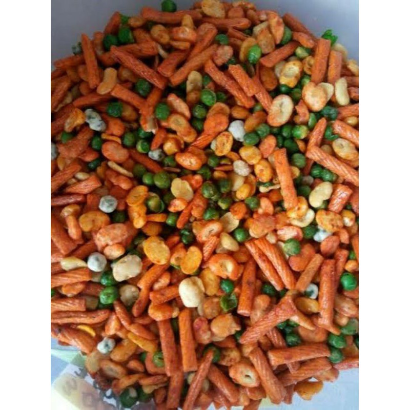 

Kacang Campur Mix Nut 80 gram Snack Cemilan Makanan Ringan Curah Kiloan