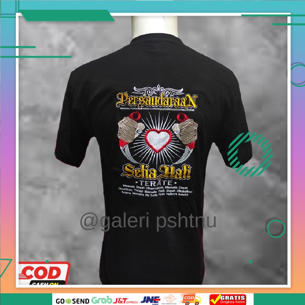 kaos psht - kaos psht terbaru - kaos psht bordir - kaos psht bordir terbaru - kaos psht bordiran - k