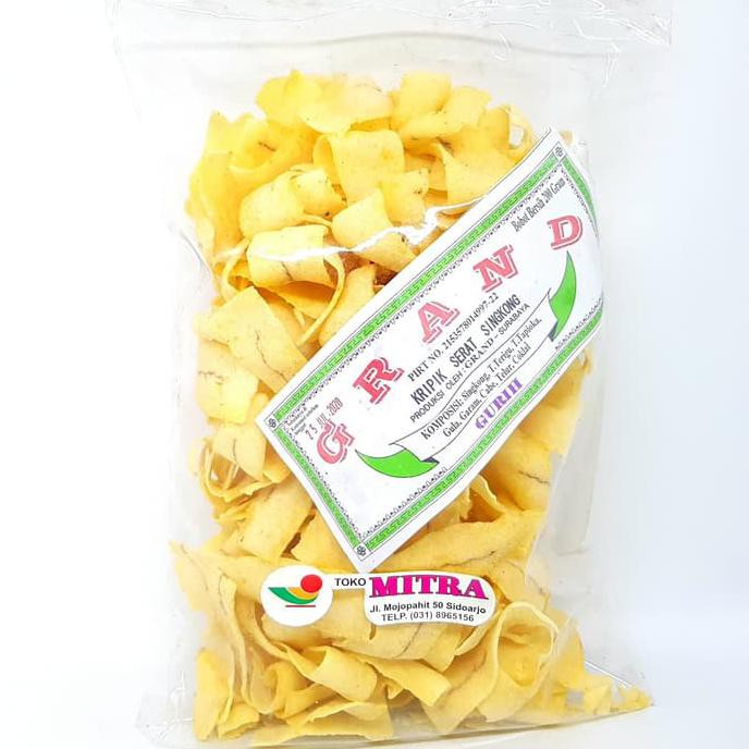 

Paling Dicari] Grand Serat Singkong Rasa Gurih 200Gr | Keripik Kripik Asli Surabaya