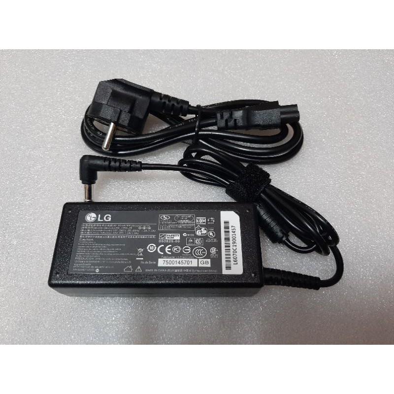 Adaptor TV MONITOR LC LG 19V 1.3A + KABEL POWER