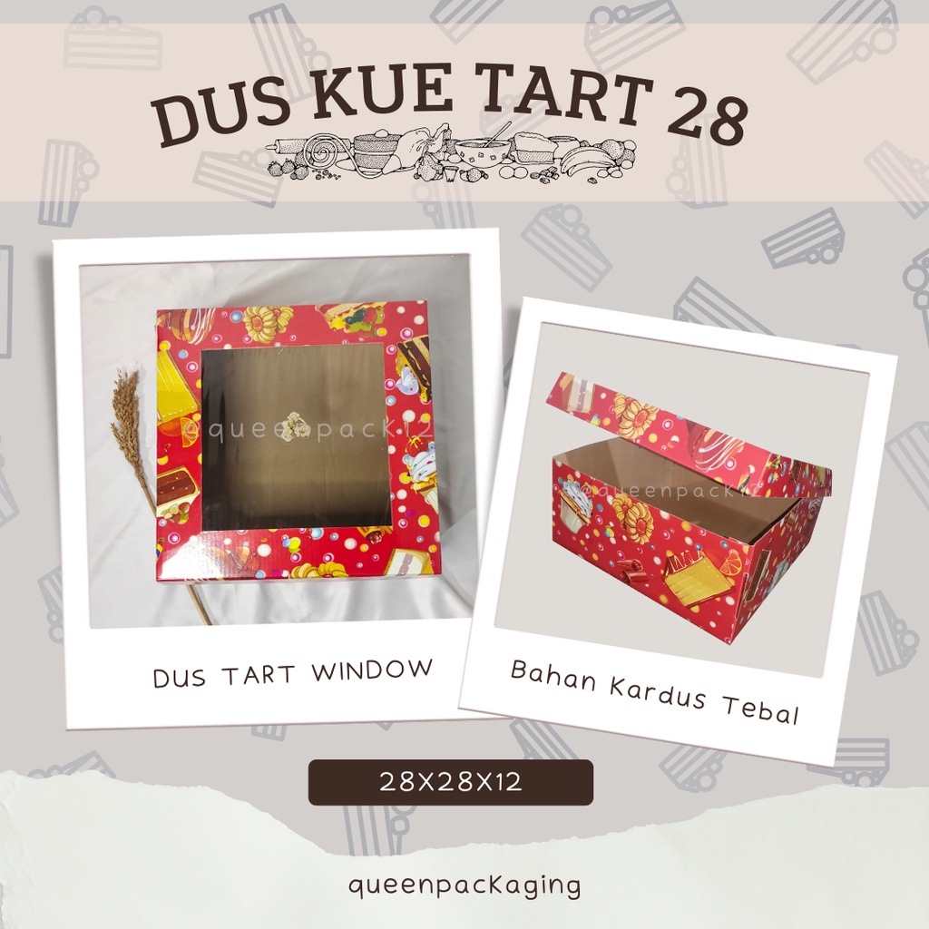 

DUS KUE TART ULANG TAHUN | DUS KUE BOLU | SNACK BOX | KARDUS KUE BASAH | KARDUS JAJAN | KARDUS DUPLEX