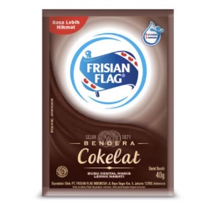 

Frisian Flag / Susu Bendera Kental Manis Cokelat Sachet 6 pcs x 40 gr