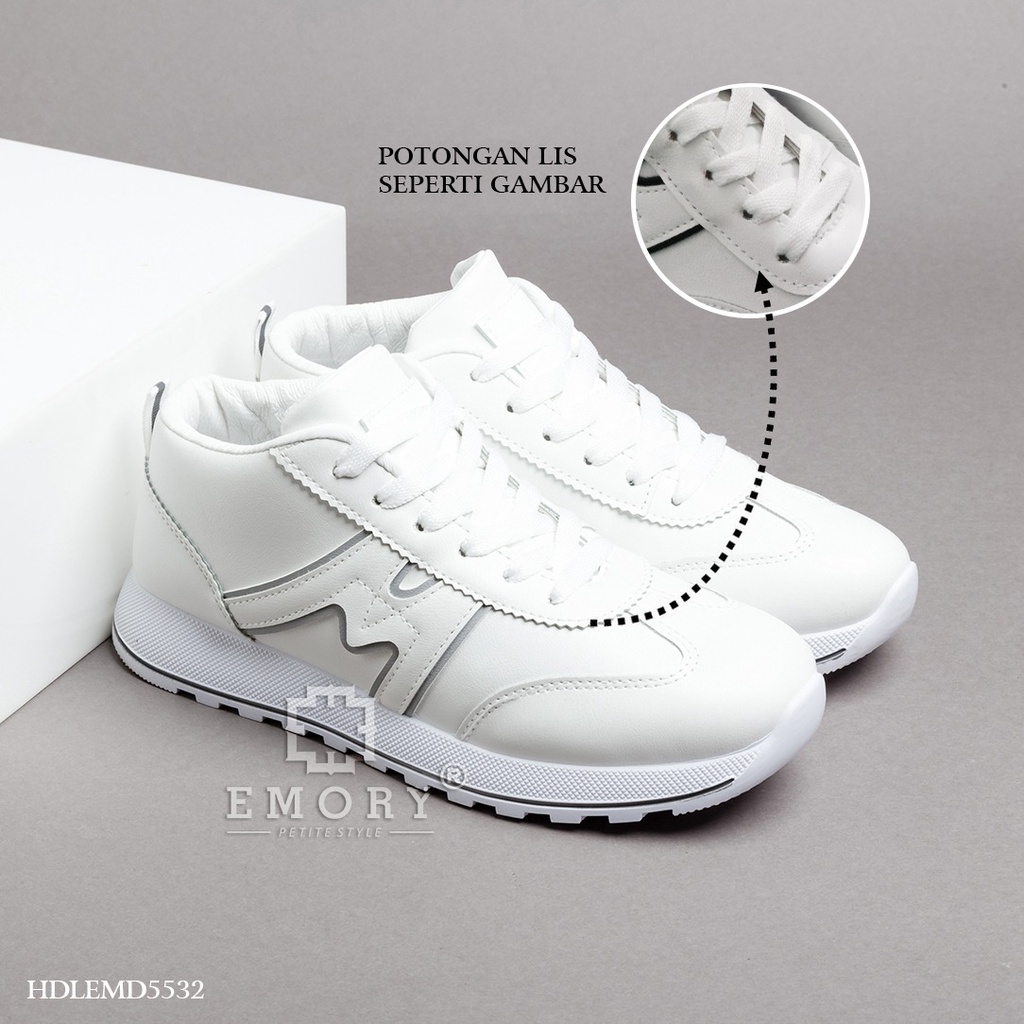 SEPATU SNEAKERS WANITA  EMORYSTYLE  Bellina  HDLEMD 5532 MARBELAYUK