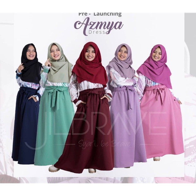 Preloved azmya dress by jilbrave