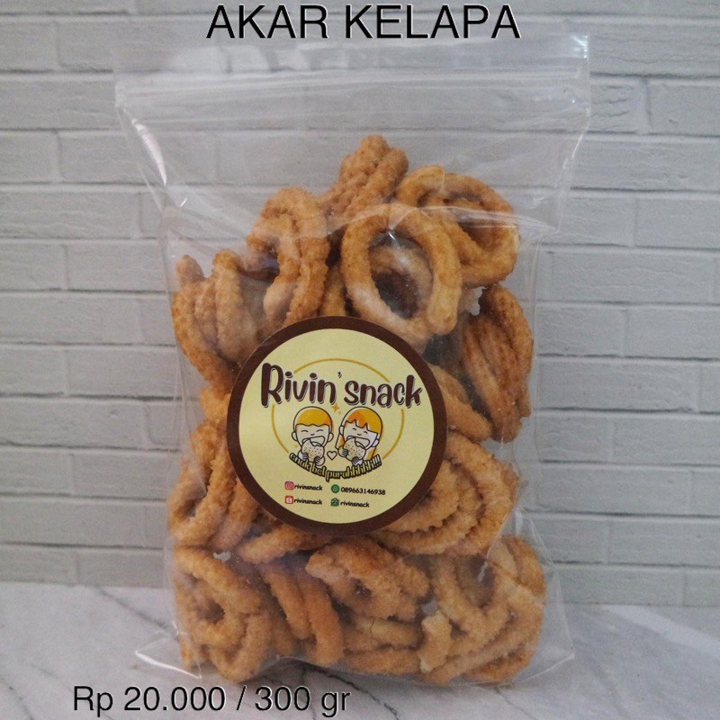 

KUE AKAR KELAPA KEONG / RUMAH KEPITING 250gr (SARANG KEPITING MANIS)
