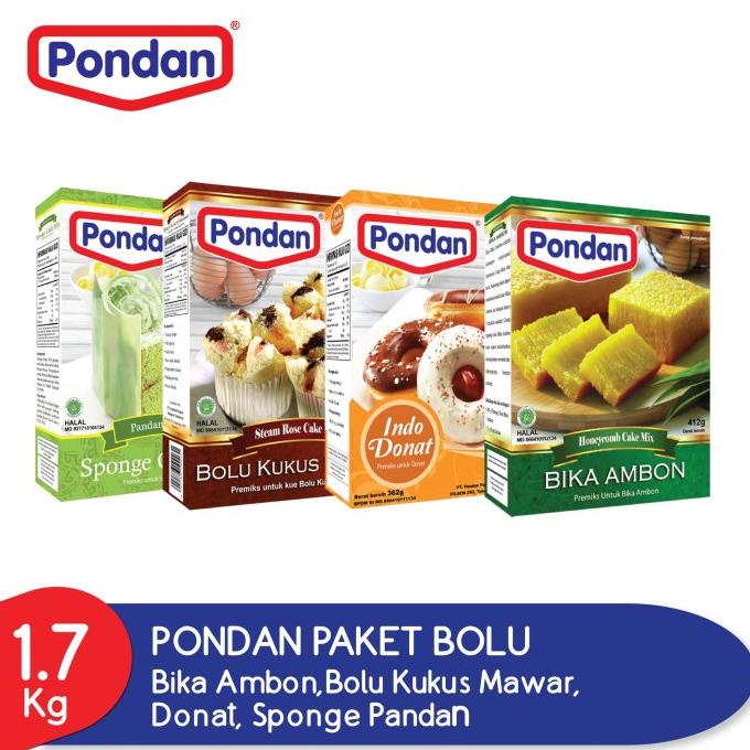 

BAYAR DITEMPAT PONDAN PAKET BOLU (4 BOX)
