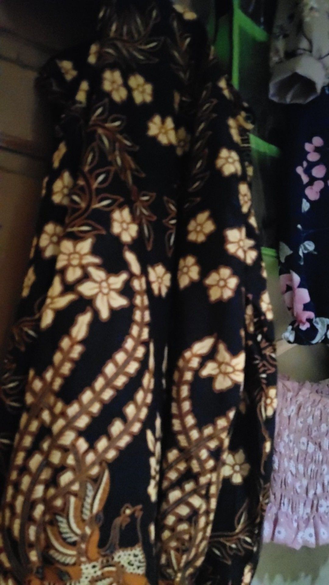 Maura Couple - Sania Ruffle Batik Couple Ori Ndoro Jowi Dnt Garansi