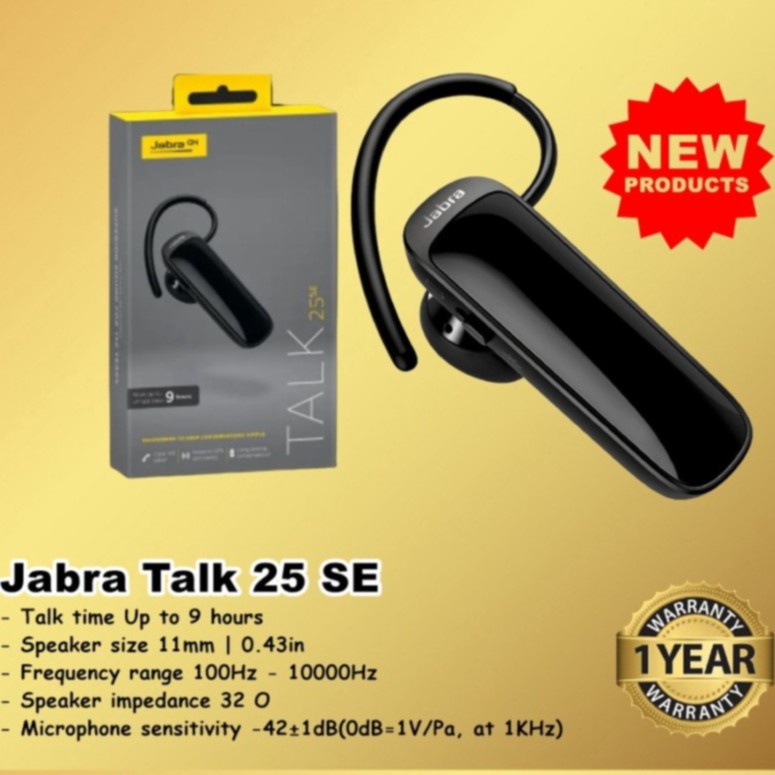 Jabra Talk 25 SE Wireless Bluetooth Headset Talk 25se Original