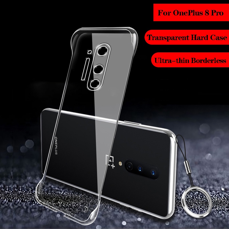 Casing Hard Case PC Transparan Tanpa Frame Shockproof Untuk OnePlus 7 8 9 10 7T 8T 9R 9RT 7 8 9 10 Pro 7T Pro