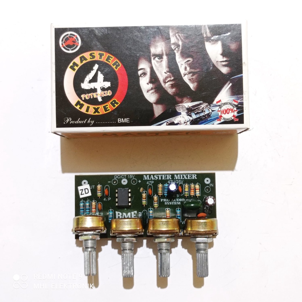 Master Mixer 4 Potensio by BME