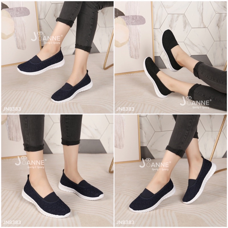 SALE! [ORIGINAL] JOANNE FlyKnit Flat Shoes Sepatu Wanita #JN8383