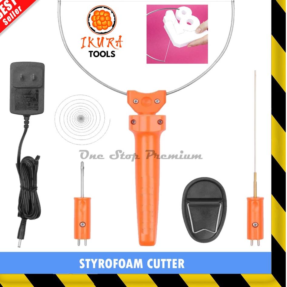 

New - WIRE ALAT PEMOTONG MEMBENTUK BUSA GABUS SPONGE STEROFOAM STEROFOM STYROFOAM CUTTER 3IN1 LENGKAP ..