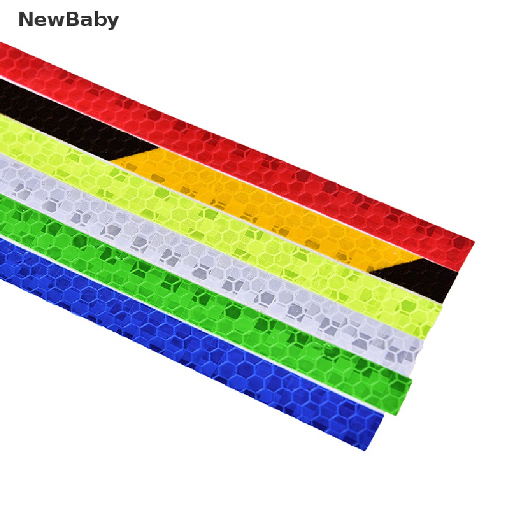 Stiker Strip Reflektif Fluorescent Untuk Sepeda Mtbmotor