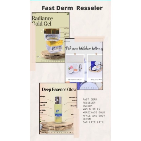 FASTDERM RESSELER / SERUM FASTDERM / GOLD JELLY FASTDERM LIP SERUM FASTDERM