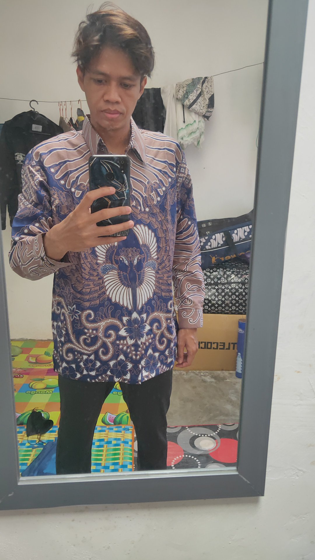 Kemeja Batik Utpala Full Furing Katun Halus Sragenan Size M-xxl Asli Solo Termurah