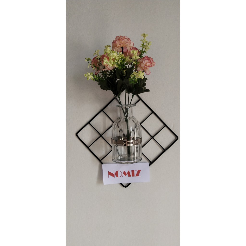 Pajangan Dinding Bunga - Tanpa Lampu