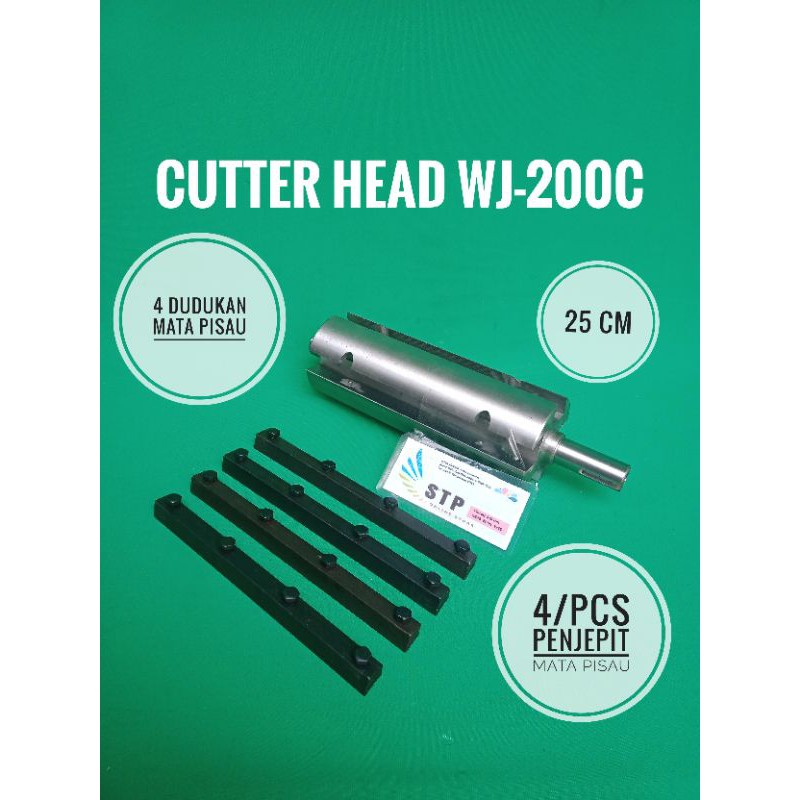 CUTTER HEAD WJ 200C RUMAH AS MATA PISAU OSCAR WJ200C