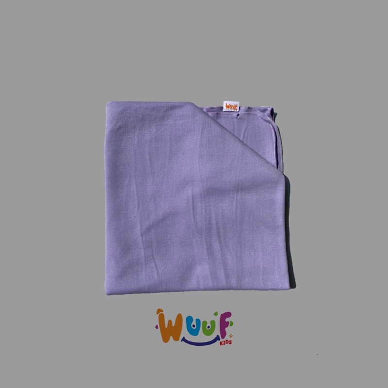 Bedong Bayi polos/baby swaddle (WUUF KIDS)