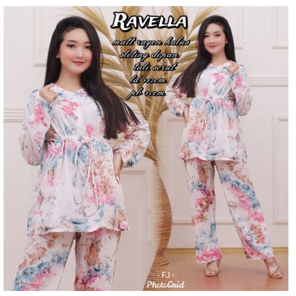 (JUMBO& ALL SIZE LD 135) SETELAN WAKA WAKA TIE DYE JUMBO / ONE SET TYDE/ DAILY SET RAYON MOTIF/ SETE