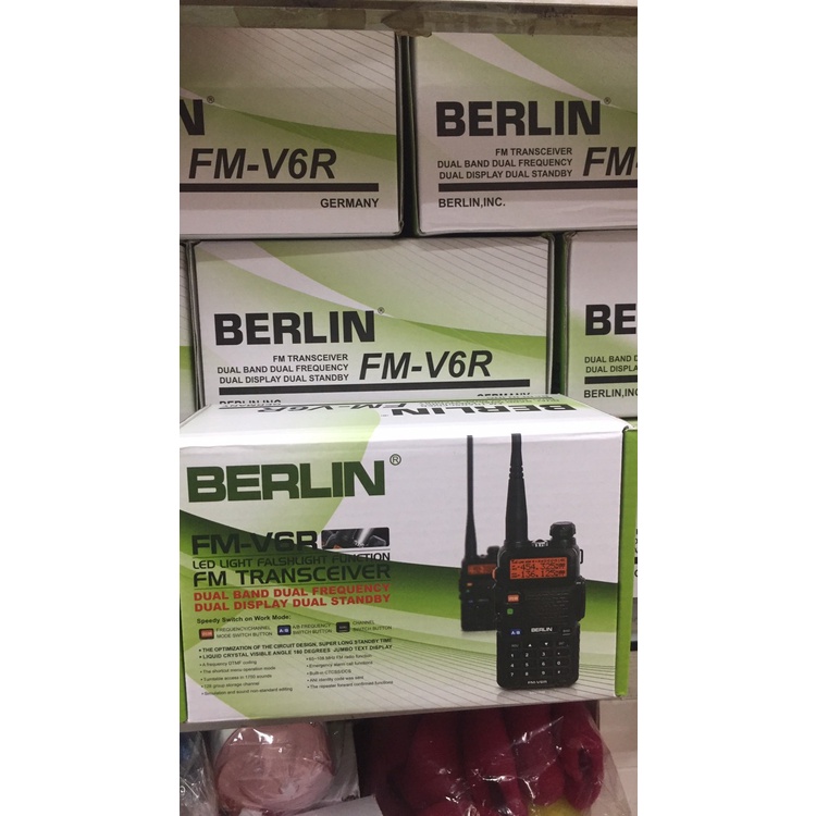 HT HANDY TALKIE BERLIN FM-V6R DUAL BAND