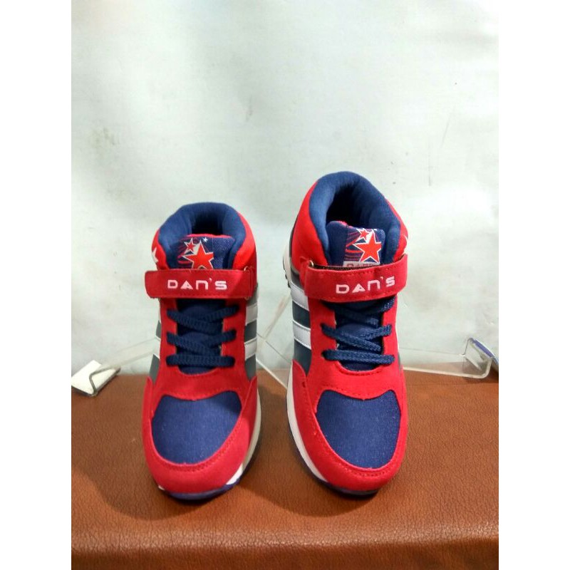 SEPATU SPORT DANS  ALVIN NAVY/RED....
