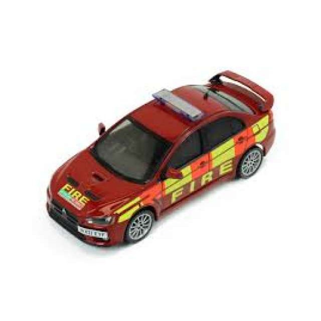 IXO 1/43 Mitsubishi Lancer Evo X 2011 - Humberside and West Midlands Fire Department