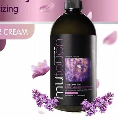 ♠ Mu Touch Goats Milk Shower Cream Pump 1000ml | MuTouch Sabun Mandi Goat's Milk Cair ➼