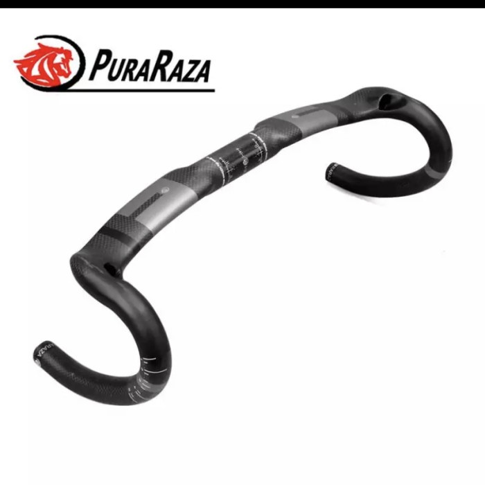 Handlebar stang RB CARBON EC-90 uk 31,8x420 mm asli serat karbon