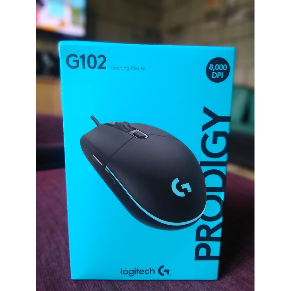 MOUSE USB GAMING LOGITECH G102 PRODIGY BLACK