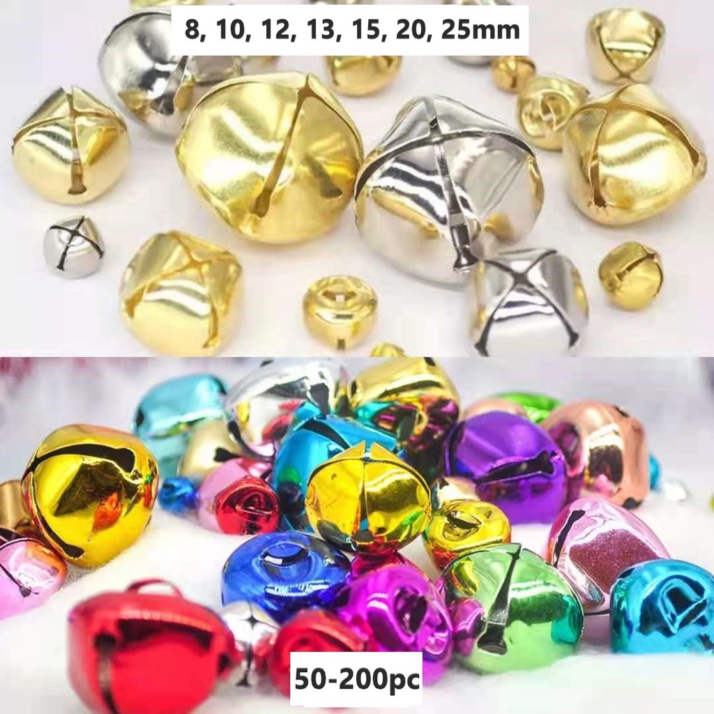 Bell Lonceng Hiasan Pohon Natal/Hewan Peliharaan Harga/50-200pc