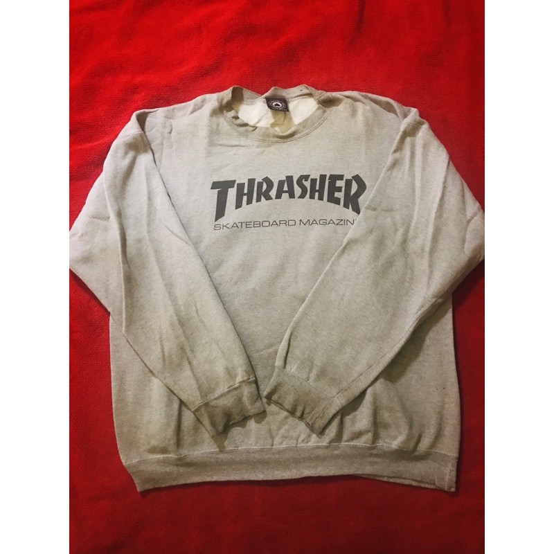 CREWNECK THRASHER BEKAS / SECOND ORIGINAL
