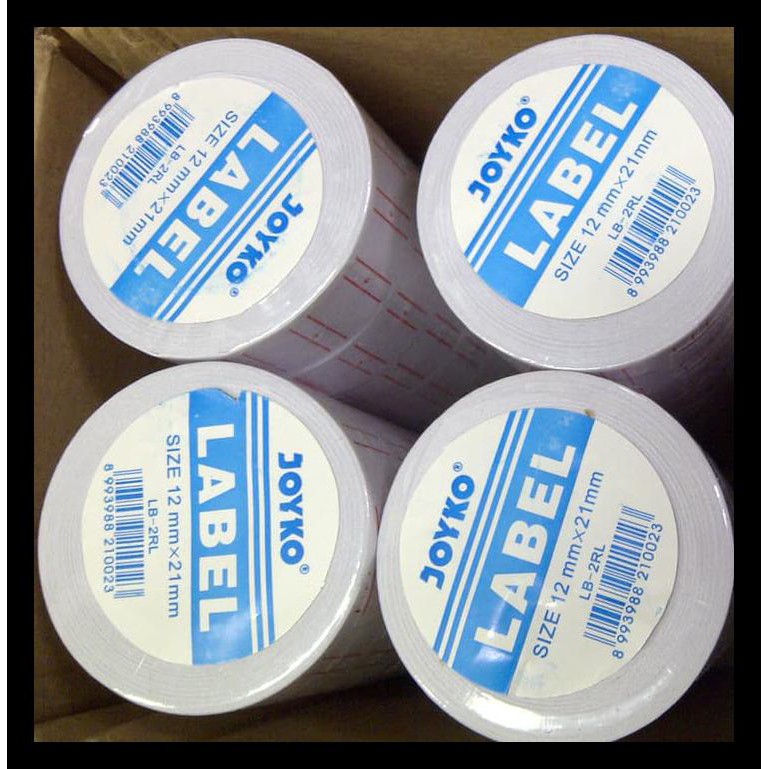 

KERTAS LABEL PRICE LABELLER JOYKO 5500M atau ALAT LABEL 1 baris EKSLUSIF