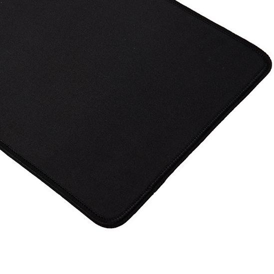 Deli Mouse Pad / Tatakan Mouse Polos 25 x 20 cm Warna Hitam Anti Slip Cocok untuk Kantor 33188