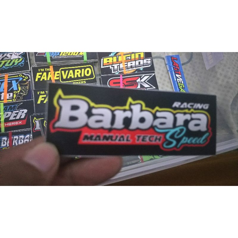 

sticker barbar