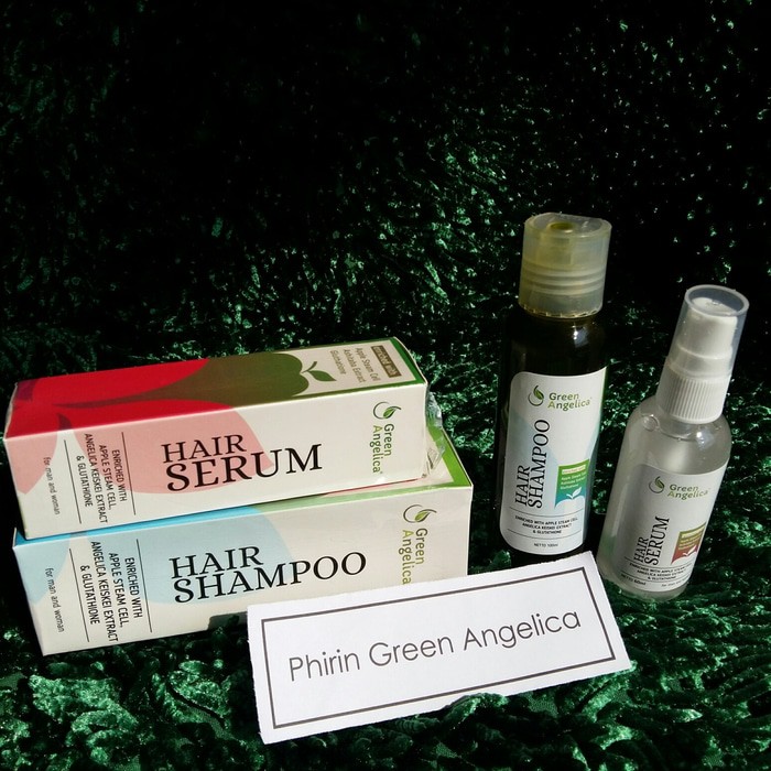 Perawatan Rambut Green Angelica Cegah Kebotakan Hentikan Kerontokan