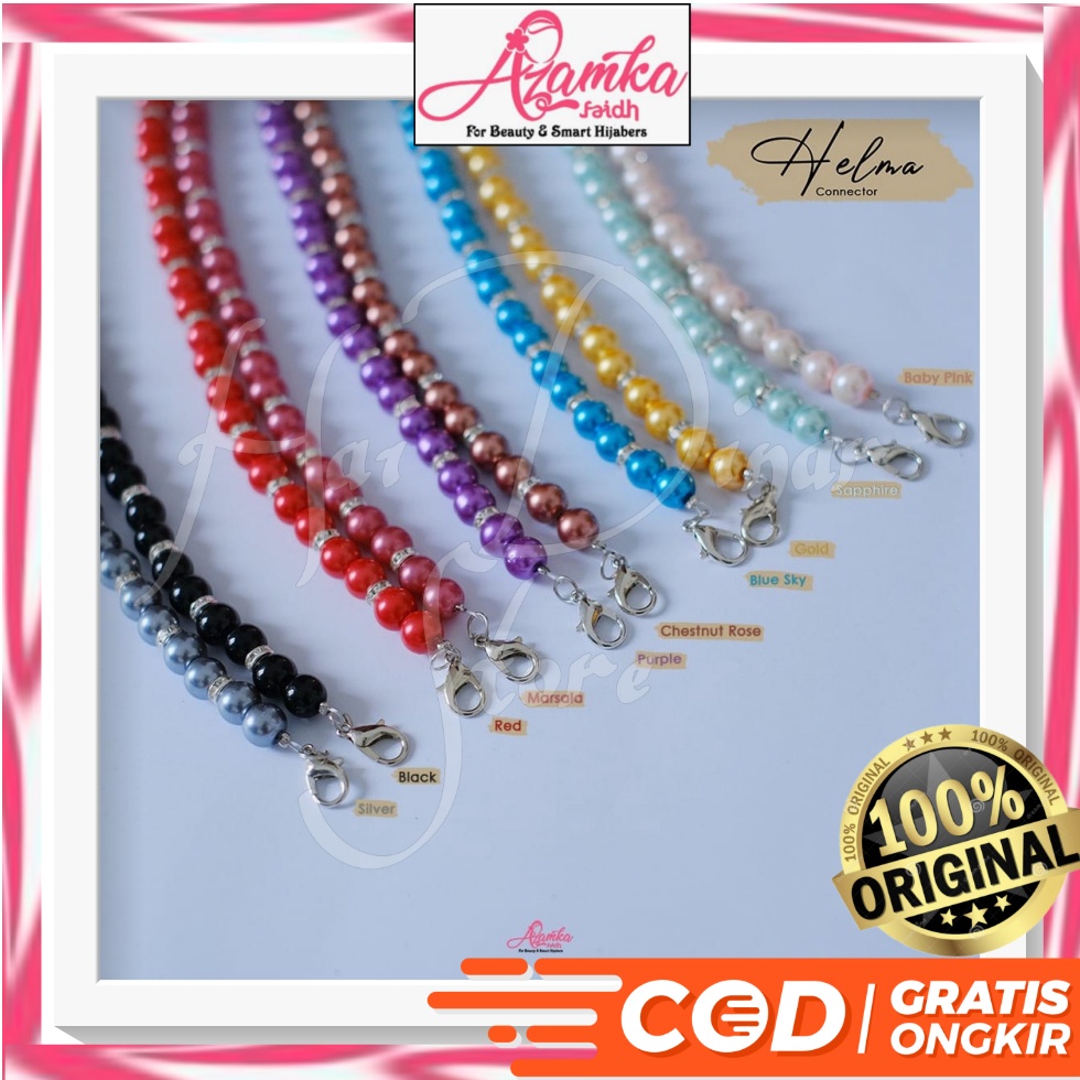 [Terbaru] Azamka Konektor Azamka Masker Helma Ready