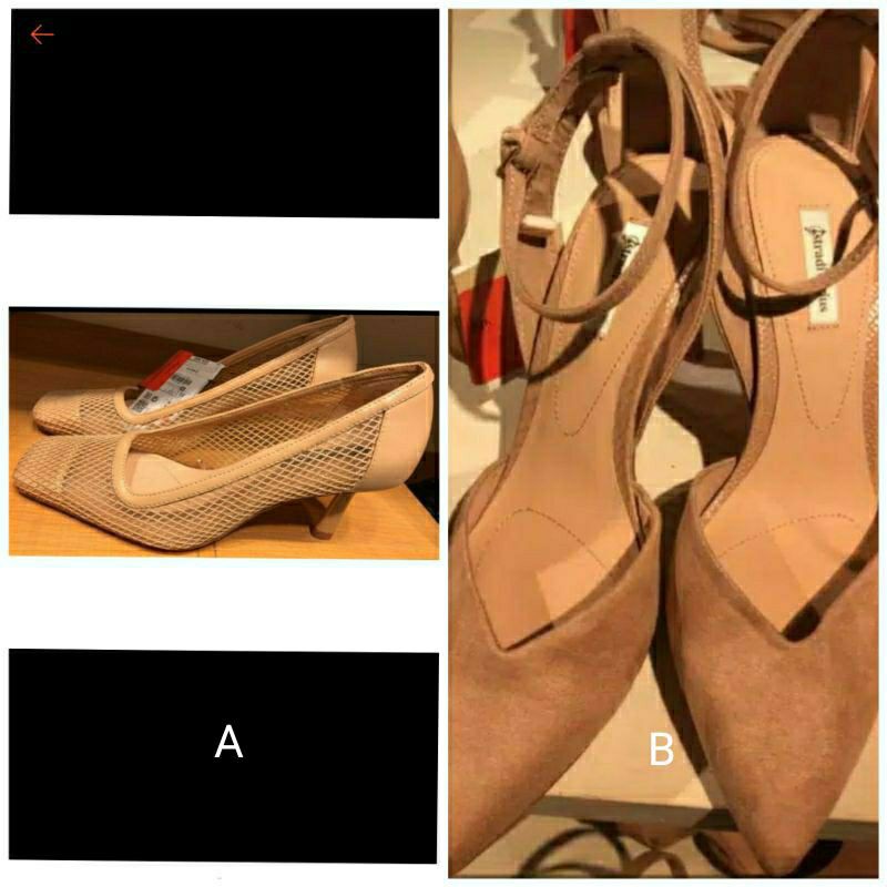 Heels Stradivarius Original Sepatu Hak Tali Jastip