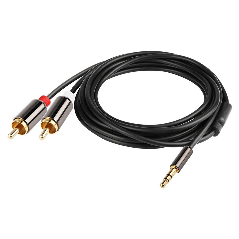 Kabel Aux To RCA Stereo Cable Aux Untuk TV ke Speaker