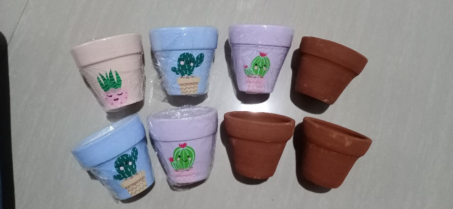 Pot Gerabah 6cm