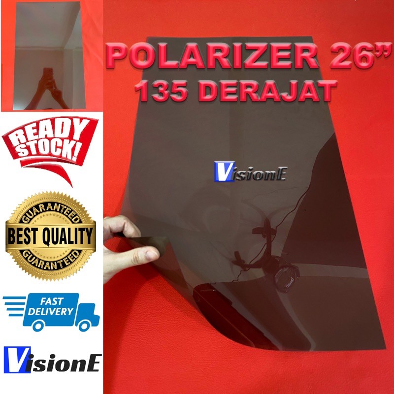 POLARIZER 26 INCH 135 DERAJAT TERBARU TERMURAH POLARIZED LCD LED