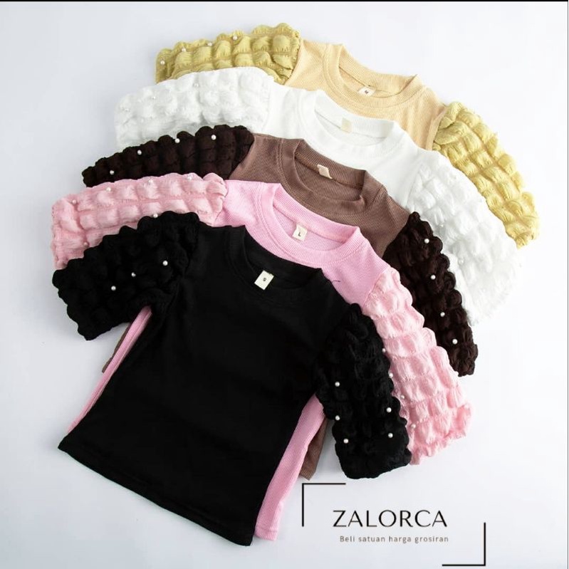 Dress Baju Atasan Anak BALON MUTIARA