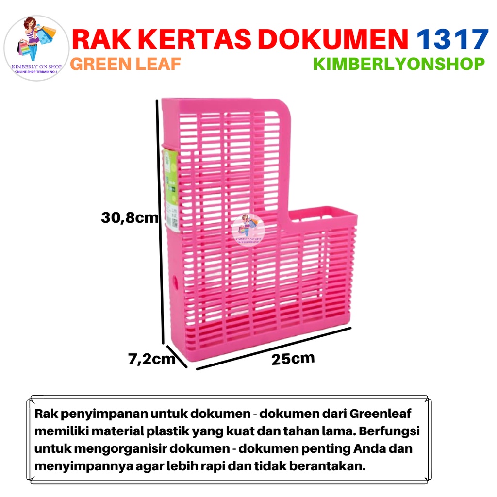 Rack Dokumen Jumbox 1317 Greenleaf