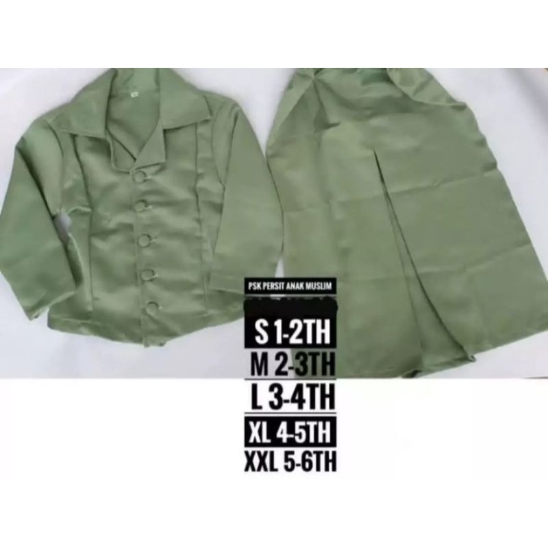 Baju PSH Persit Anak Muslim