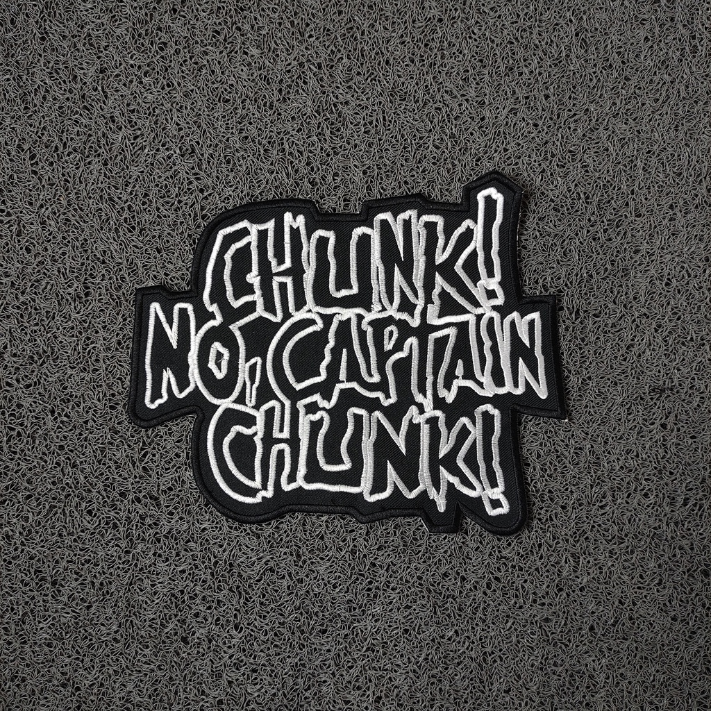 Patch band patch musik patch punggung satu set chunk no captain chunk