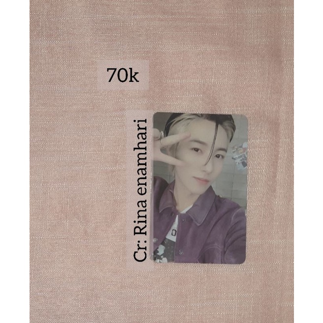 Photocard Renjun NCT Dream Hot Sauce AR ver