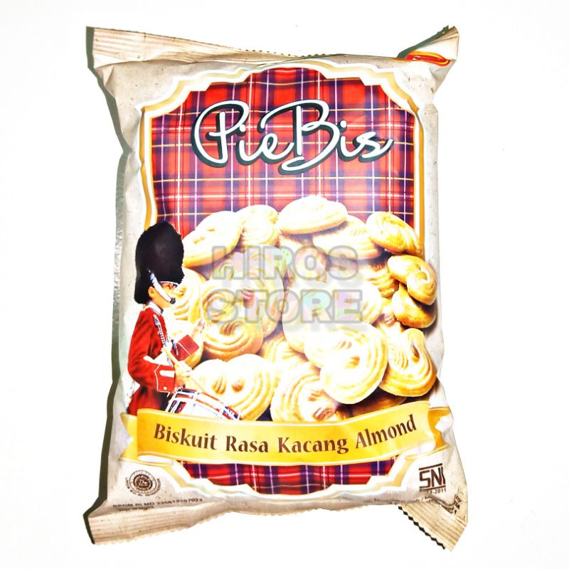 

Monde Pie Bis 190gr • Biskuit Rasa Kacang Almond.