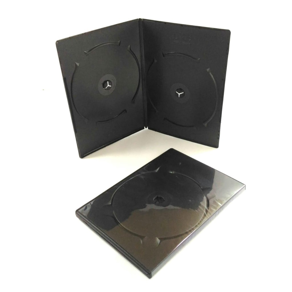 Case Casing CD/DVD Double Side Hitam